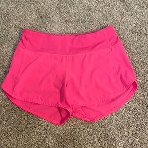 Lululemon athletic run up shorts size 8